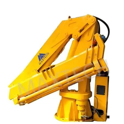 MAXTECH Knuckle Telescopic Cranes: All - in - One Lifting Solutions for Marine Operations and Ship Applications