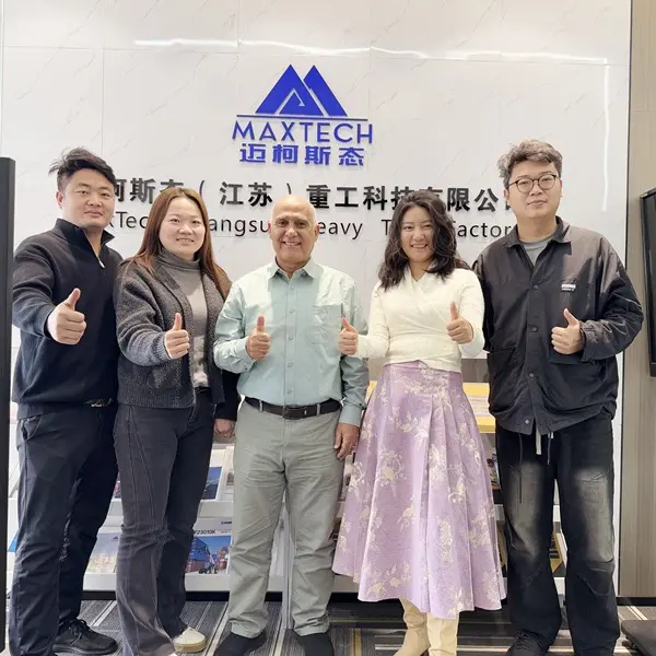 A valued client from Egypt visited MAXTECH in Jiangsu for product acceptance