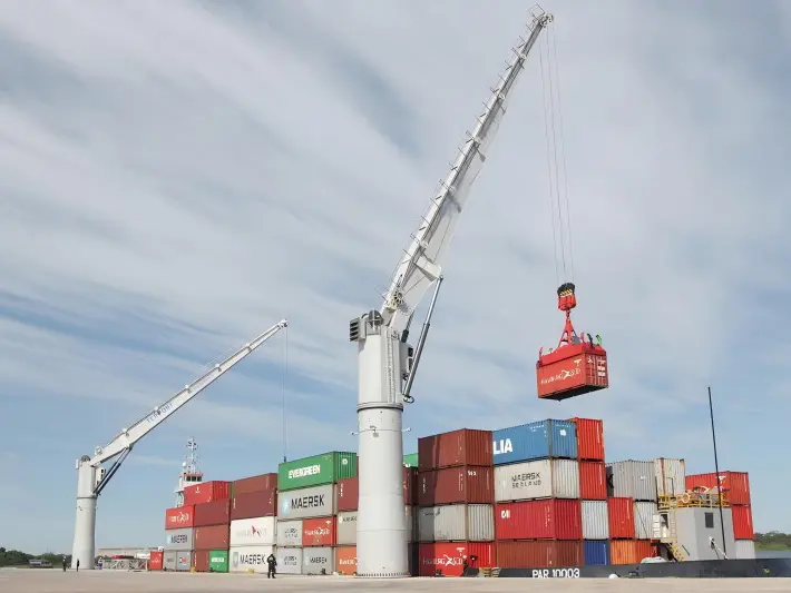 Fixed Containers & Cargo Handling Harbour-Port-Jetty Crane