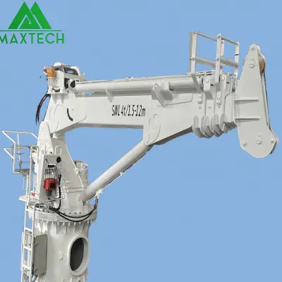 MAXTECH Telescopic Knuckle Boom Crane: An Efficient Choice for Maritime Operations