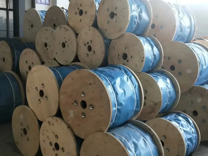 Wooden-Reel-6X19-26mm-Steel-Wire-Rope