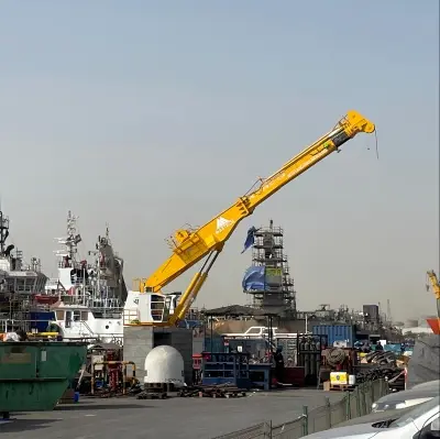 MAXTECH 3t39m Telescopic Boom Crane: The BV Testing of the Third ship crane