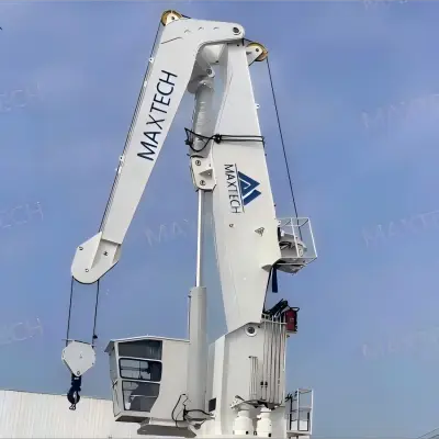 MAXTECH Knuckle Boom Cranes: Powerful and Flexible Tools for Maritime Operations