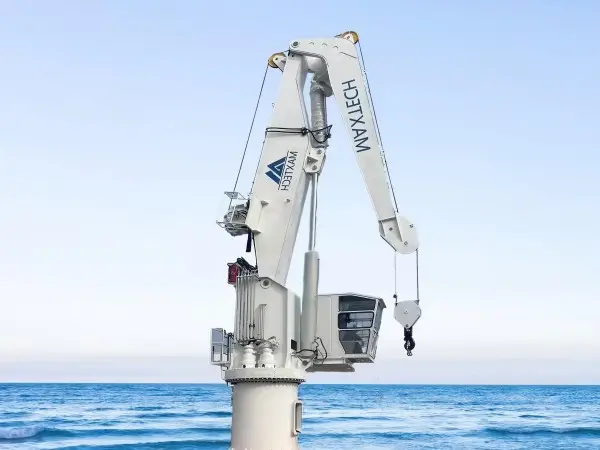 Innovative Small Marine Cranes: MAXTECH Contribute New Strength