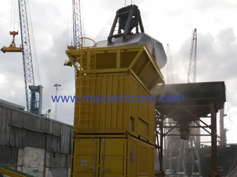 50/100kgⅠⅠ-PD Weighing and Bagging Machine In Mobile Container