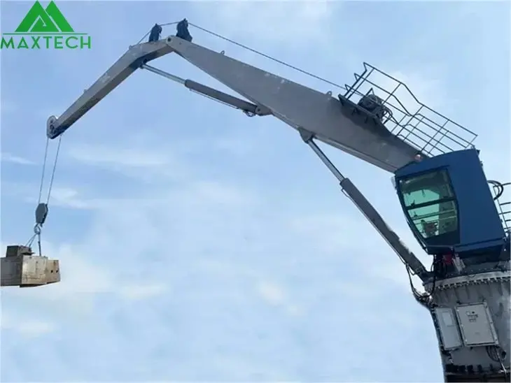 Semi-Knuckle Boom Marine Crane With BV CCS ABS DNV CE Certificate