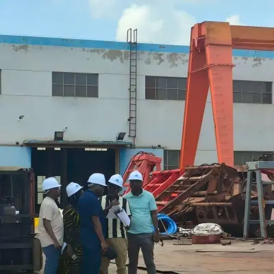 Tanzanian Clients Visit MAXTECH Factory: Custom Spreader Production Wins Recognition